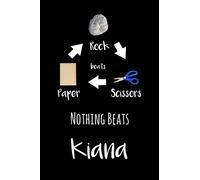 Rock Paper Scissors. Nothing Beats Kiana: Dot Bullet Notebook/Journal