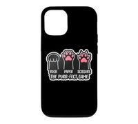Rock Paper Scissors The Purr-fect Game Cat Owner Lover Paws Case for iPhone 12/12 Pro