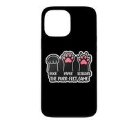 Rock Paper Scissors The Purr-fect Game Cat Owner Lover Paws Case for iPhone 13 Pro Max