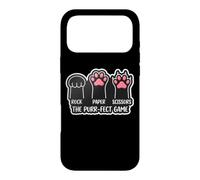 Rock Paper Scissors The Purr-fect Game Cat Owner Lover Paws Case for iPhone 17 Pro Max