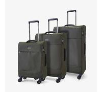 Rock Paris Soft Shell Case 3 Piece Set, Olive
