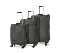 Rock Paris Soft Shell Case 3 Piece Set, Olive