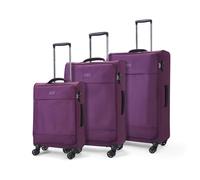 Rock Paris Soft Shell Case 3 Piece Set, Purple