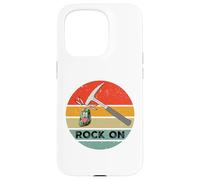 Rock Pick Hammer Funny Vintage Rockhound Case for iPhone 15 Pro