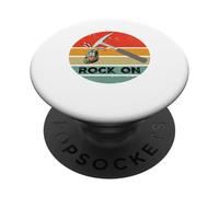 Rock Pick Hammer Funny Vintage Rockhound PopSockets Adhesive PopGrip