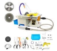 Rock Polisher Mini Table Saw750w Lapidary Rock Grinder Polisher Grinder Polishing Machine800-10000r/min with Flexible Shaft for DIY Artisans