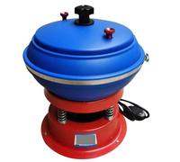 Rock Polisher, Vibratory Tumbler Jewelry Polishing Machine with Drum Stone Kit - Ultrasonic Cleaner for Precious Stones
