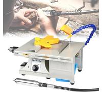 Rock Polishing Buffer Machine, 850W Multifunctional Lapidary Table Saw, Adjustable Speed ??800-11000r/min, Cutting Depth 40mm, for Rock Polishing&Cutting&Drilling