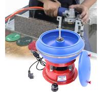 Rock Polishing Drum Machine for Metal Parts, Dual-Action Fine and Rough Polishing Tool