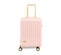 Rock Primrose Small Hard Shell Cabin Suitcase in Baby Pink - Lightweight & Stylish Design, 360 Swivel-Wheels & TSA Combination Lock - 55x37x22.5cm 33L Capacity