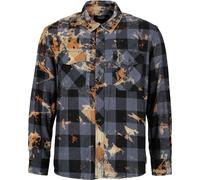 Rock Rebel by EMP Bleach it out Flanel Shirt blue black M