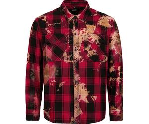 Rock Rebel by EMP Bleach it out Flanel Shirt red black XXL