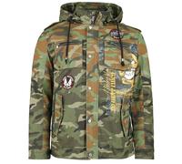 Rock Rebel by EMP Camouflage army jacket Mid-Season Jacket camouflage M