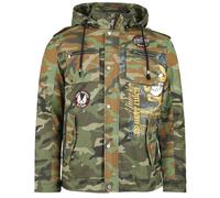 Rock Rebel by EMP Camouflage army jacket Mid-Season Jackets camouflage L