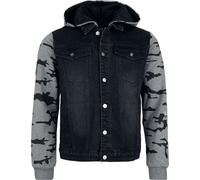 Rock Rebel by EMP Change yourself Denim Jacket black grey XXL
