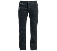Rock Rebel by EMP Dark Reptile Jeans black W34L34