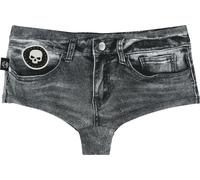 Rock Rebel by EMP Denim Look Bikini Bottom Bikini Bottom dark grey S