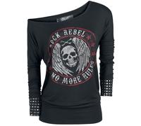 Rock Rebel by EMP Fast And Loose Long-sleeve Shirt black S