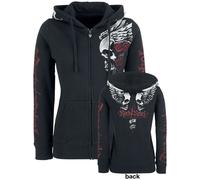 Rock Rebel by EMP Freaking Out Loud Hoodie Jacket black S