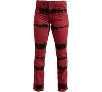 Rock Rebel by EMP Grace (Bootcut) Jeans black red W30L30