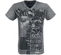 Rock Rebel by EMP Heavy Soul T-Shirt grey XL
