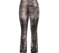 Rock Rebel by EMP Leggings with snakeskin pattern Leggings black brown M