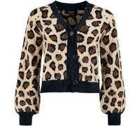 Rock Rebel by EMP Leopard Print Cardigan black brown XL