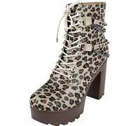 Rock Rebel by EMP Leopard Print High Heel Boots High Heel leopard EU41