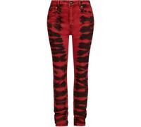 Rock Rebel by EMP Megan Jeans black red W29L32