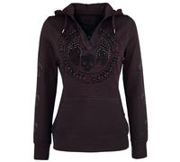 Rock Rebel by EMP Never Regret Hoodie burgundy XXL