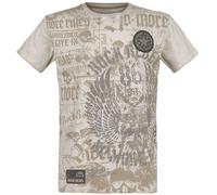 Rock Rebel by EMP Rebel Soul T-Shirt beige XXL