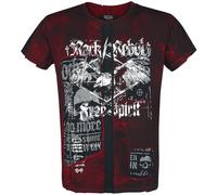 Rock Rebel by EMP Rebel Soul T-Shirt burgundy M