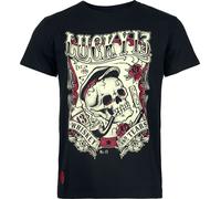 Rock Rebel by EMP Rock Rebel X Lucky 13 - T-shirt T-Shirt black L