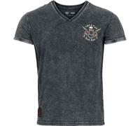 Rock Rebel by EMP Rock Rebel X Lucky 13 - T-shirt T-Shirt grey XXL