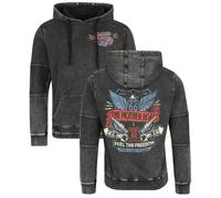 Rock Rebel by EMP Rock Rebel X Route 66 - Hoody Hoodie black M