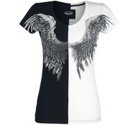 Rock Rebel by EMP Shades Of Truth T-Shirt black white M