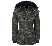 Rock Rebel by EMP She Rules Winter Jacket camouflage XXL
