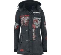 Rock Rebel by EMP She Rules Winter Jacket grey XL