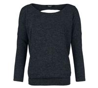 Rock Rebel by EMP Shirt with harness detail on back Long-sleeved Top black S