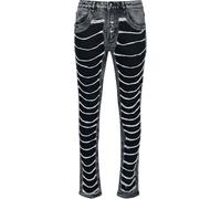 Rock Rebel by EMP Skulls & Details Jeans black W34L34