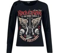 Rock Rebel by EMP Skulls & Details Long-sleeve Shirt black L