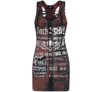 Rock Rebel by EMP Stay A Little Longer Mini Dress brown XL