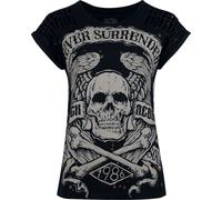 Rock Rebel by EMP T-Shirt with Skull Print T-Shirt black L
