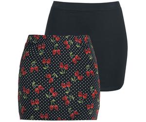 Rock Rebel by EMP The Double Life Mini Skirt black 5XL