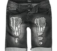 Rock Rebel by EMP Walk With Me In Hell Shorts black