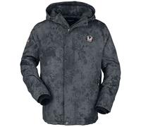 Rock Rebel by EMP Winter jacket with large print on the back Winter Jacket black
