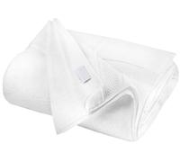 Rock Rivet Extra Large Super Jumbo Bath Sheet 100 x 200 cm Oversized Premium Luxury 100% Egyptian Combed Cotton Beach Towels Super Soft Big XXL Bath Sheets 600GSM (White)