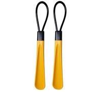 Rock Rivet Shoe Horn, Long Handled 30cm Taking Boots on/off with Comfort Grip, Plastic Shoehorn for Men, Women, Elderly and Seniors (1, Yellow)