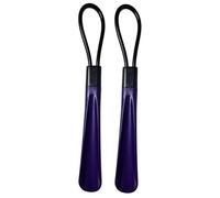 Rock Rivet Shoe Horn, Long Handled 30cm Taking Boots on/off with Comfort Grip, Plastic Shoehorn for Men, Women, Elderly and Seniors (1, Purple)