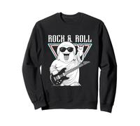 Rock & Roll Buddha Guitar Shades Sweatshirt